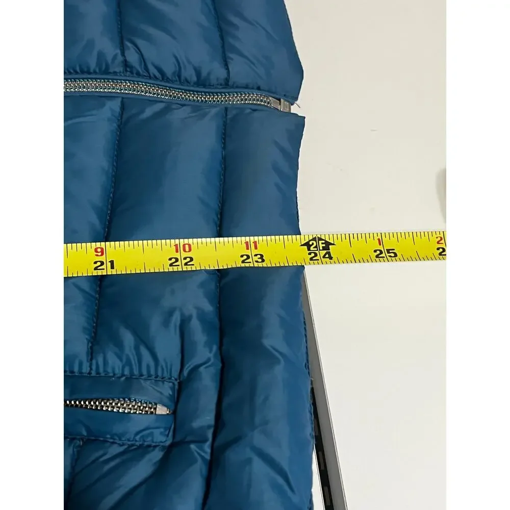 Teal Puffer Vest ✨ Kenneth Cole • Cozy Layer • Women’s M - Picture 7 of 7